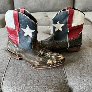Roper Texas Flag Cowboy Boots